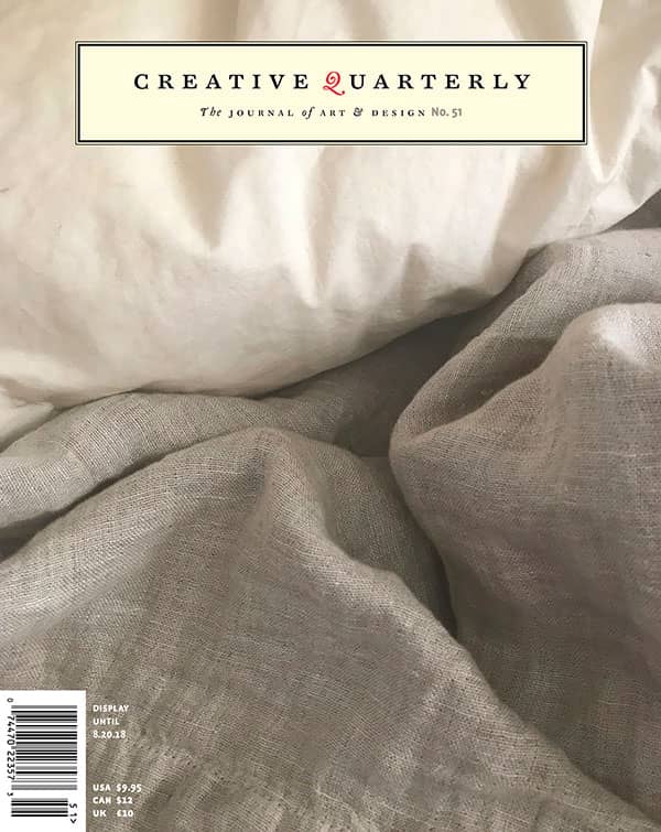 Creative Quarterly Cover 51. Image by Karin Forde Whittemore