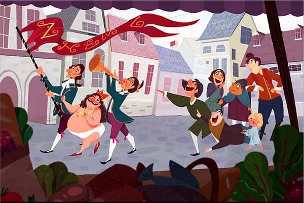 Illustration project by 