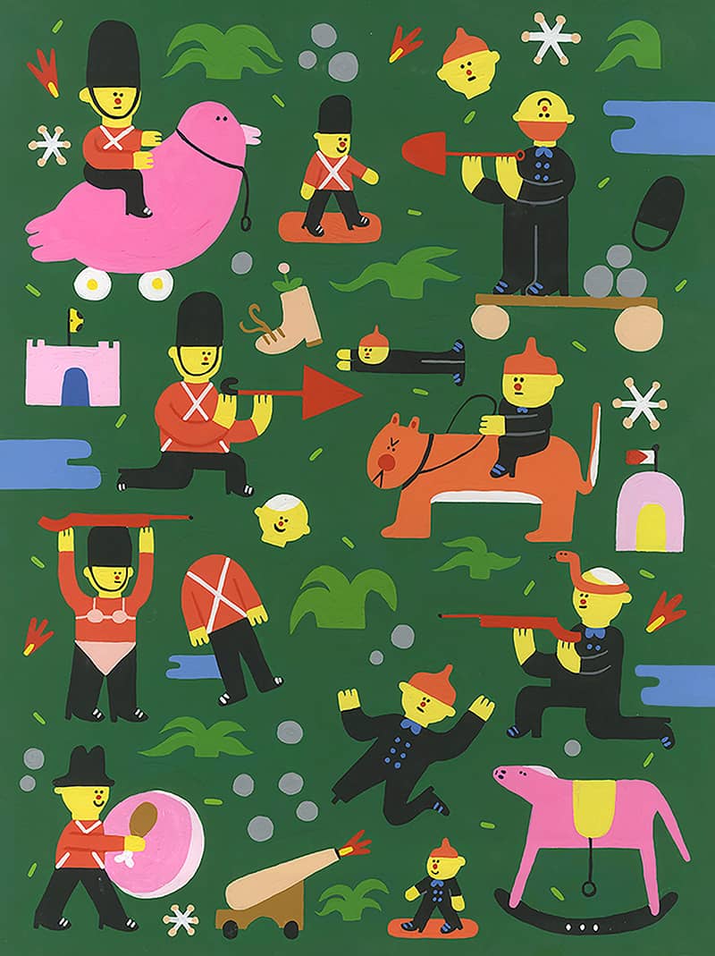 Illustration project by Paul Dallas
