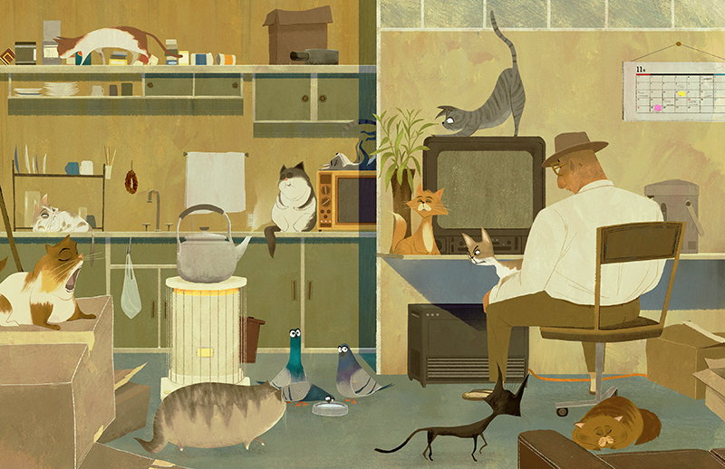 Illustration project by Toshiki Nakamura