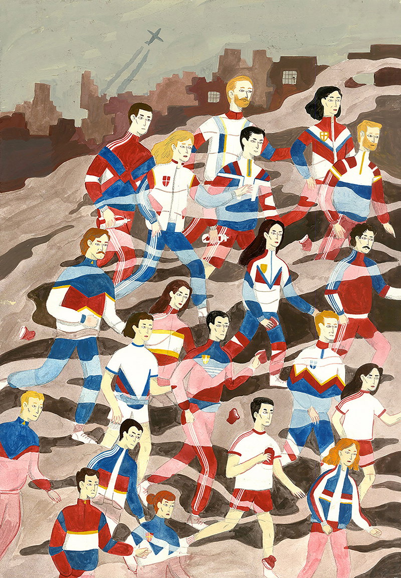 Illustration project by Juliette Vermeersch