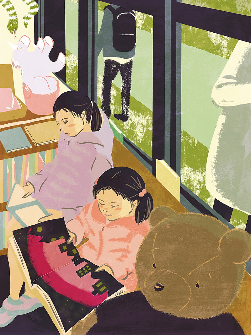 Illustration project by Michiko Sasagawa