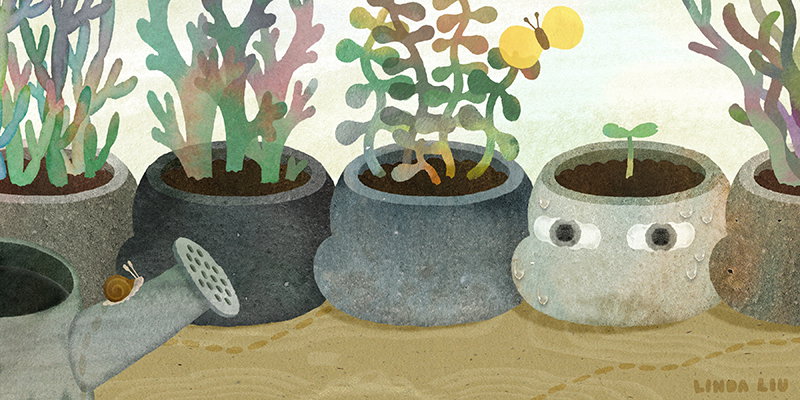 Illustration project by Linda Liu