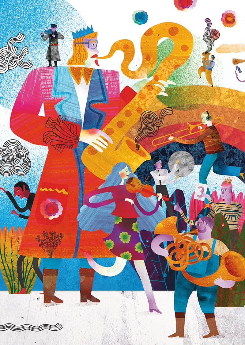 Illustration project by Patrick Widmer