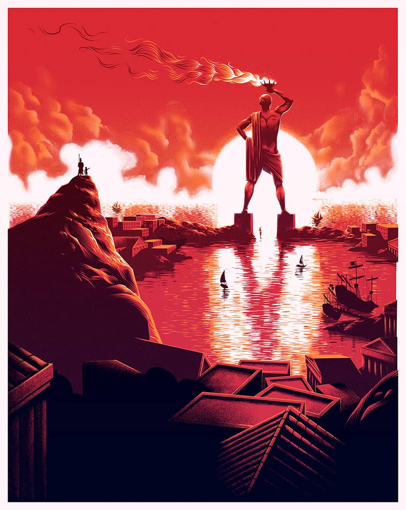 Illustration project by Daniel Castro Maia