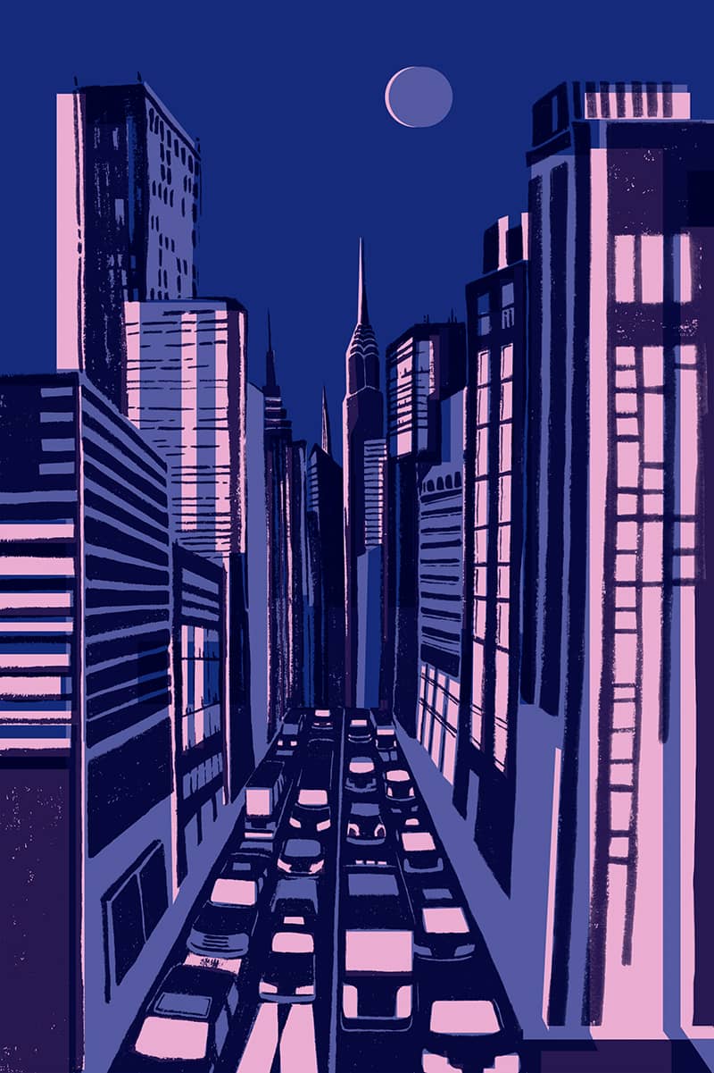 Illustration project by Guang Lim