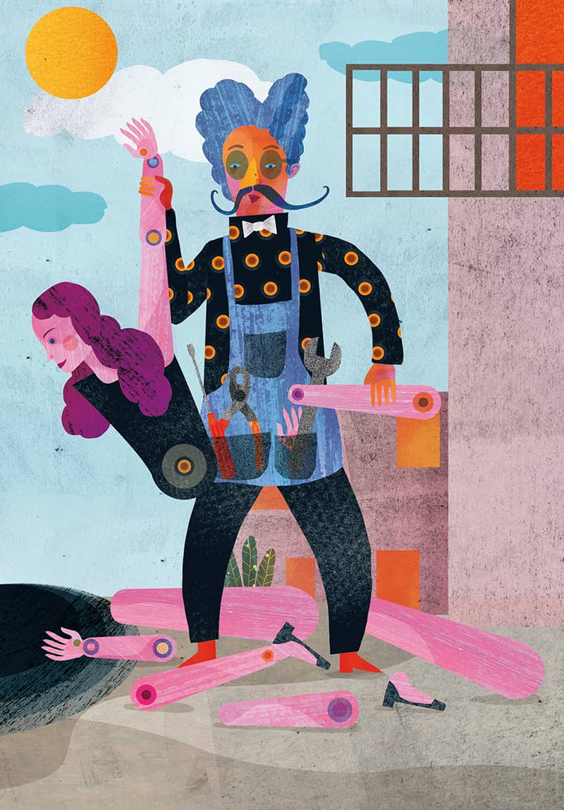 Illustration project by Patrick Widmer