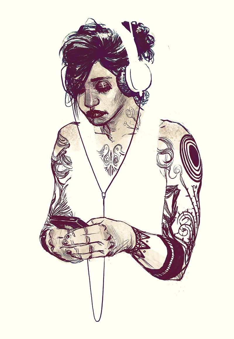 Illustration project by Doug Dabbs Jr.