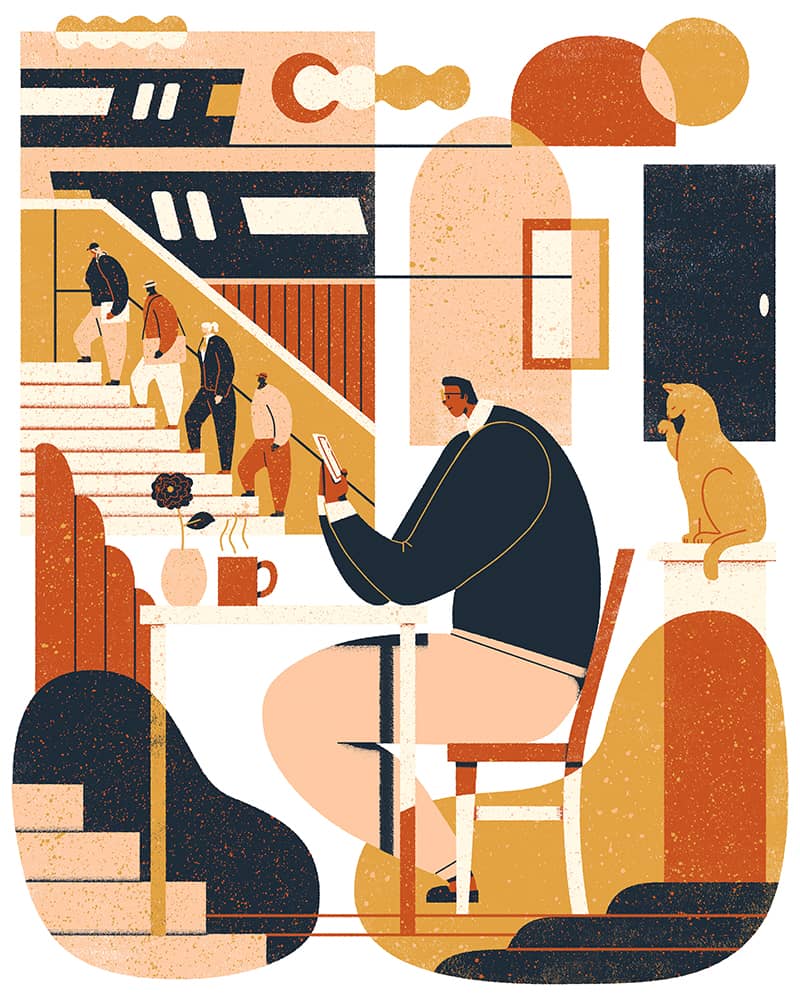 Illustration project by Martha Kelley