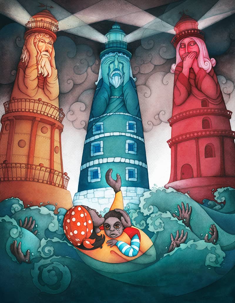 Illustration project by Typhaine Le Gallo