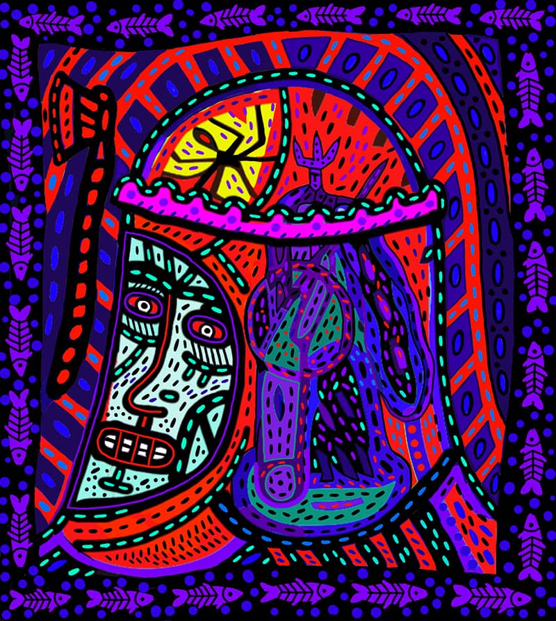 Illustration project by Peter Ra