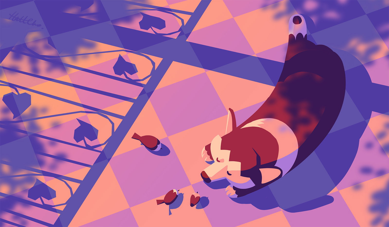 Illustration project by Hatt Cho