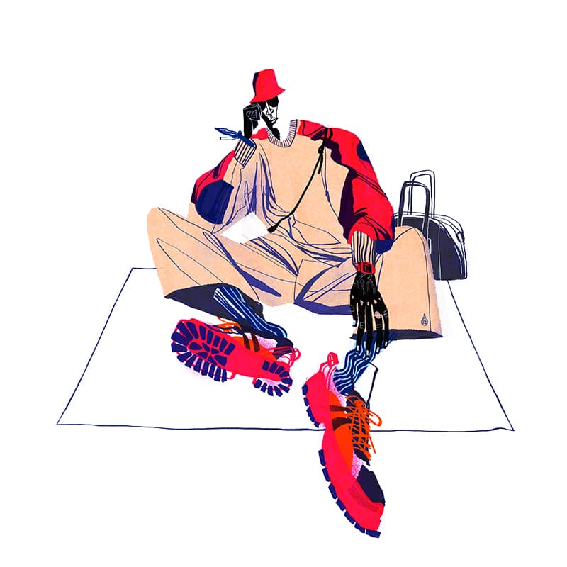 Illustration project by Daren Lin