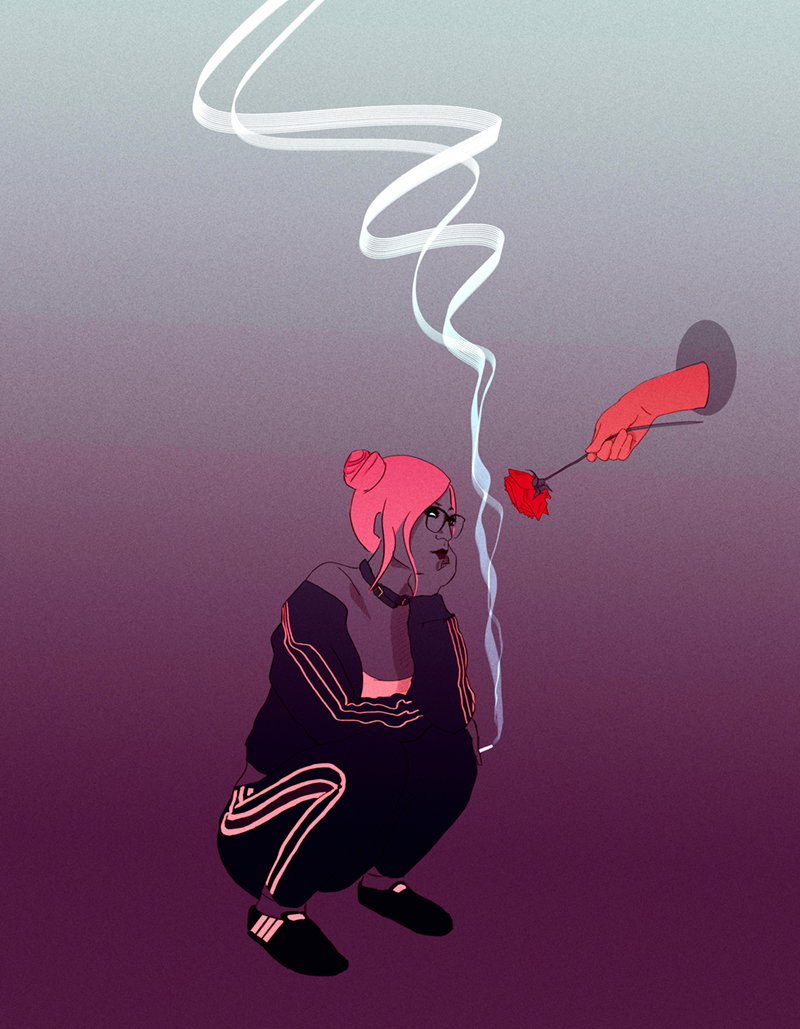 Illustration project by Tiffany Lin