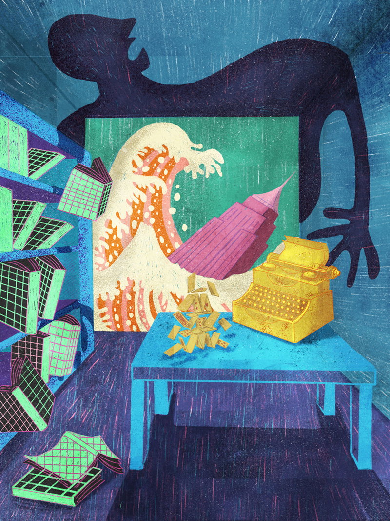 Illustration project by Emilia Chin