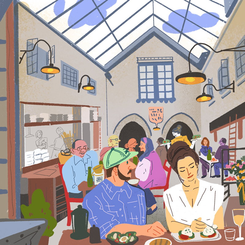 Illustration project by Jialei Sun