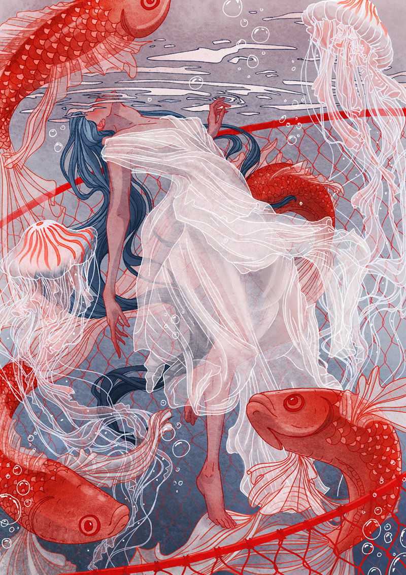 Illustration project by Krista Knudtsen