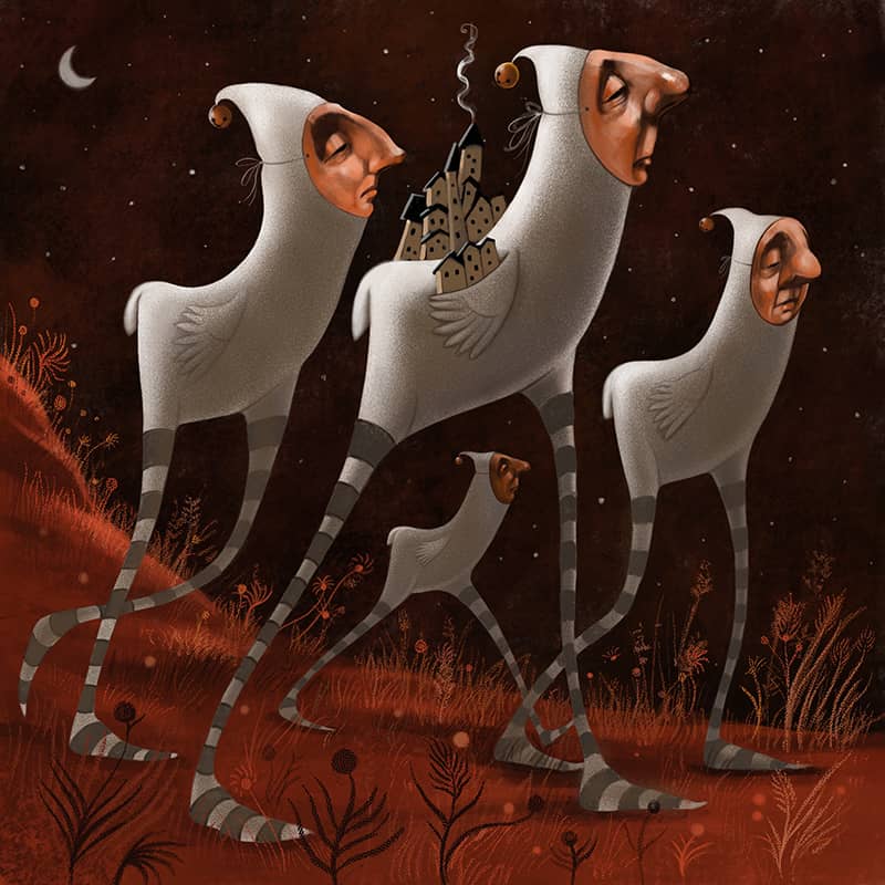 Illustration project by Michele Noiset