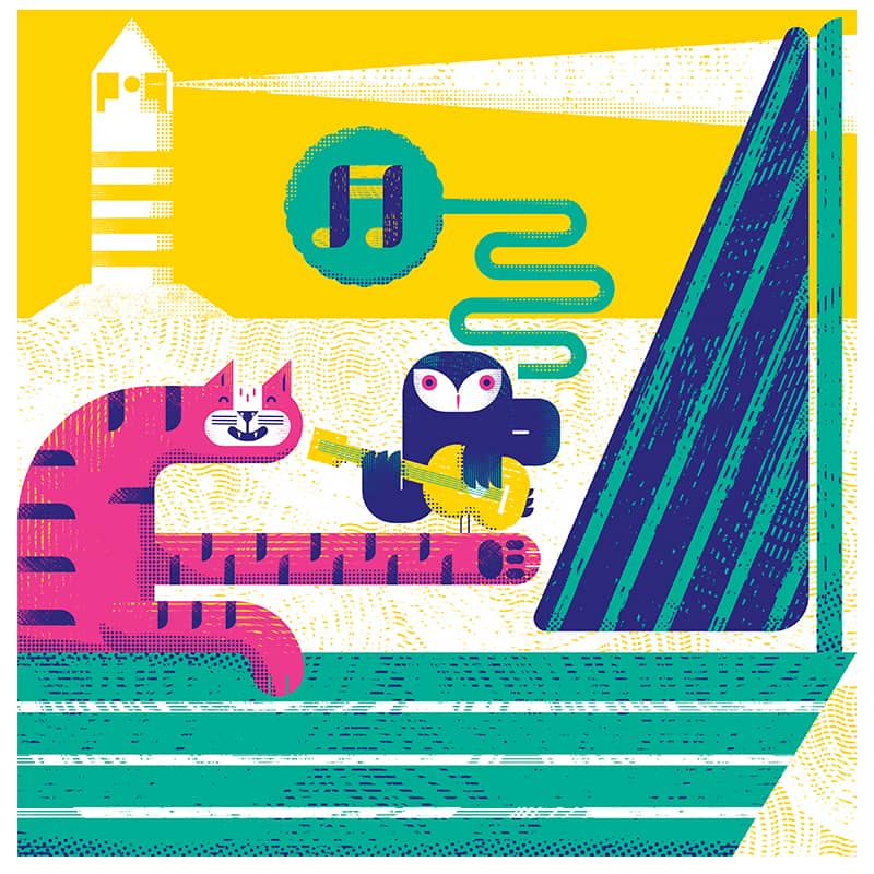 Illustration project by Matthew Daley