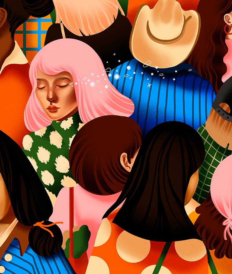 Illustration project by Alexandria Hall