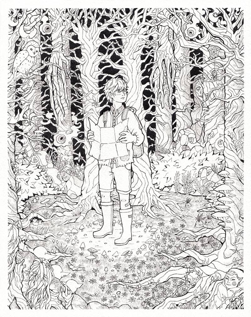 Illustration project by Kylie Robson