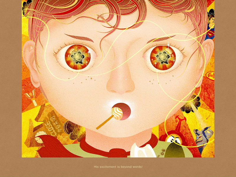 Illustration project by Geng Cao