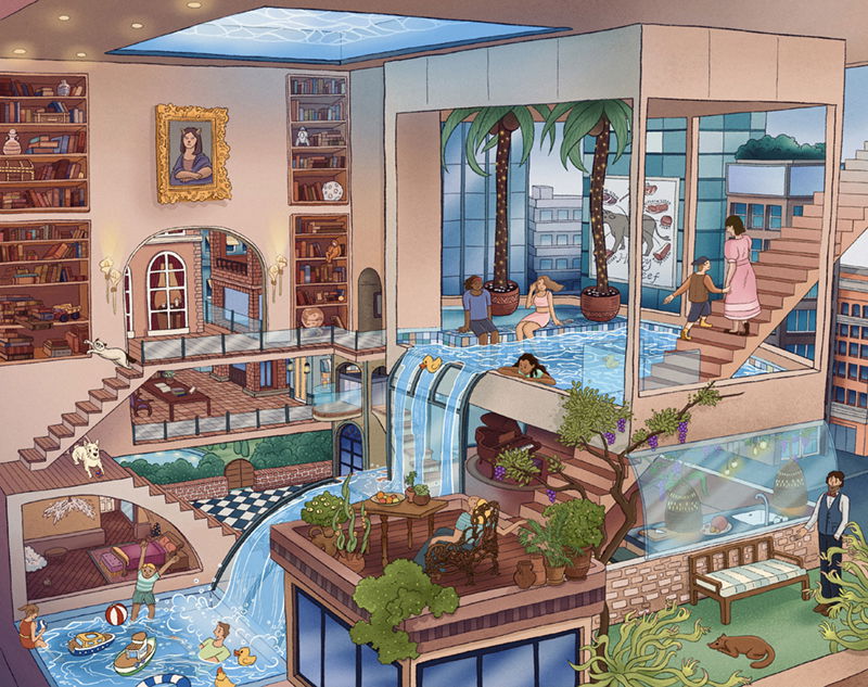 Illustration project by Phyllis Zixuan Zhao