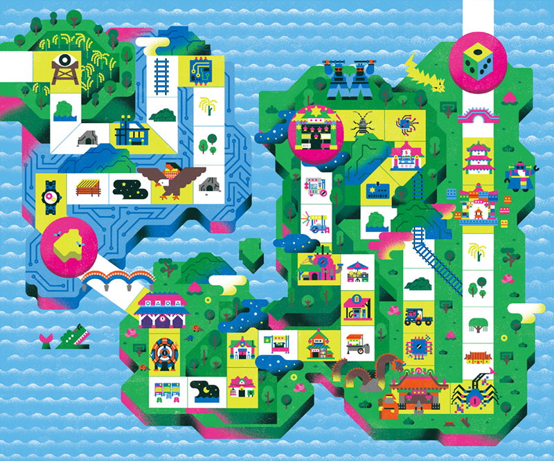 Illustration project by An Chen