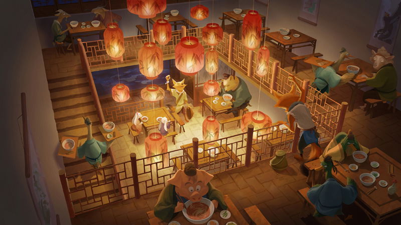 Illustration project by Duyi Qu