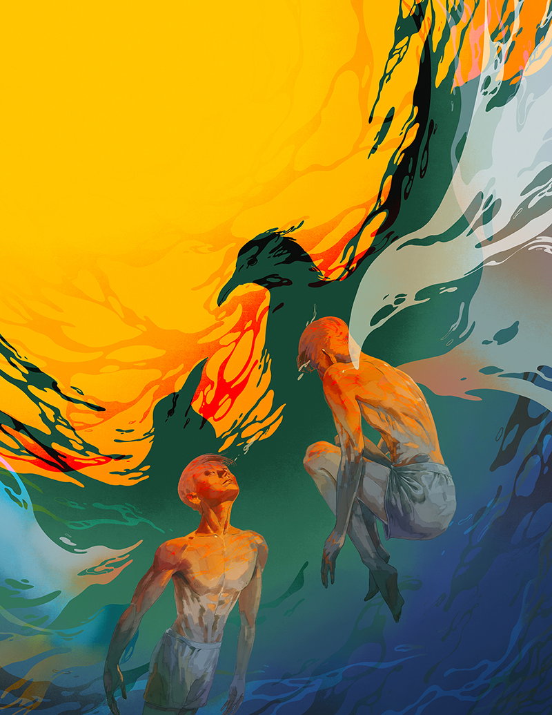 Illustration project by Yeyan Xu