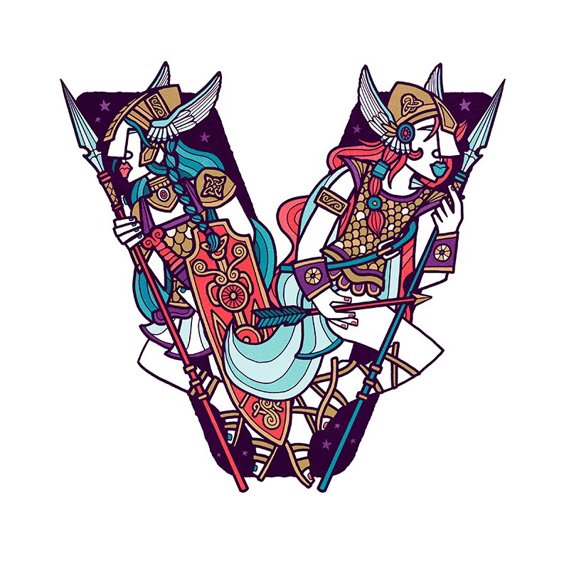 Illustration project by Allan Deas