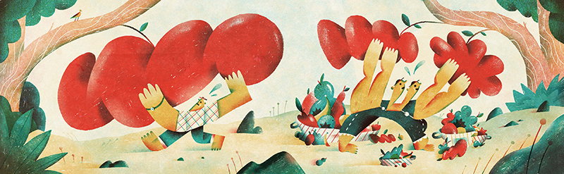 Illustration project by Andrew Haener 