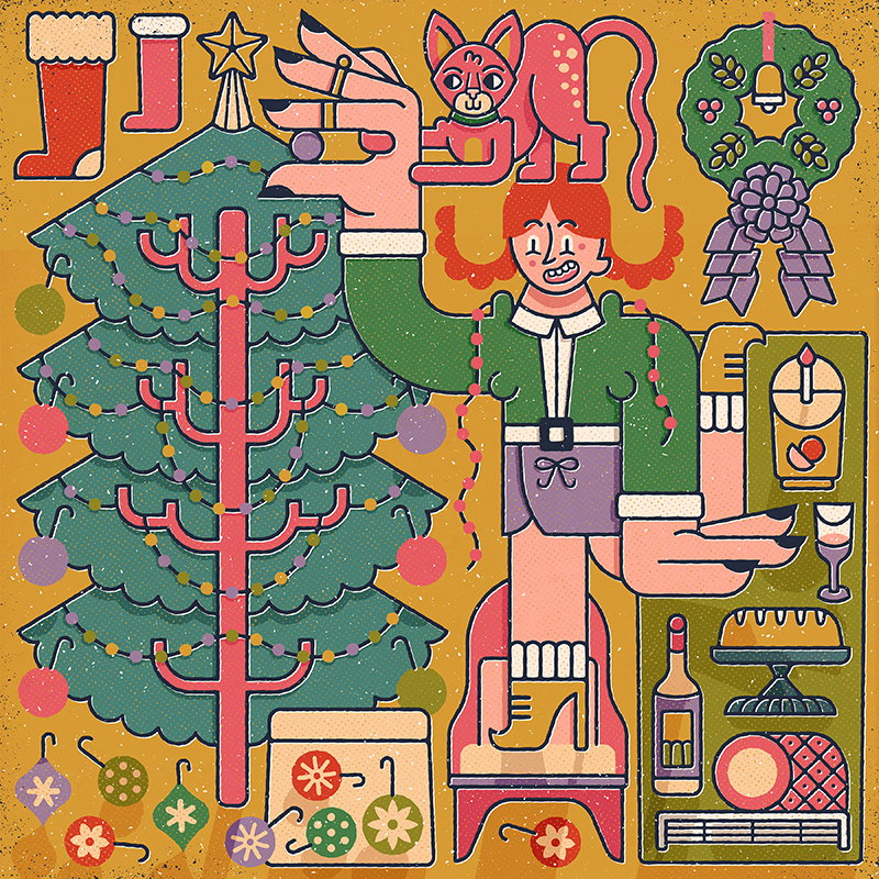 Illustration project by Kristyn Bailey 