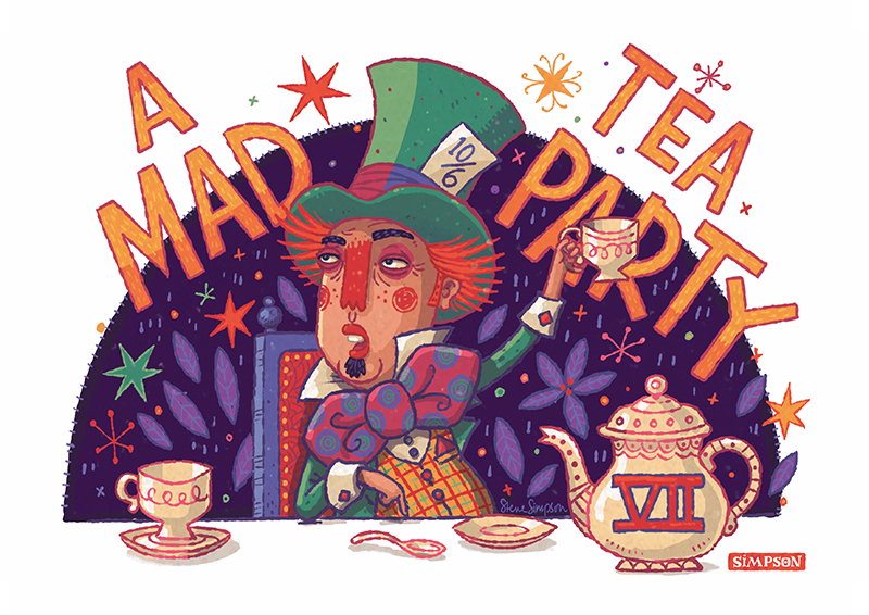 Illustration project by Steve Simpson 