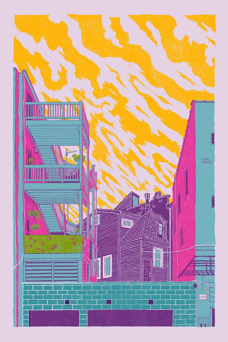 Illustration project by Mike Kronberger 