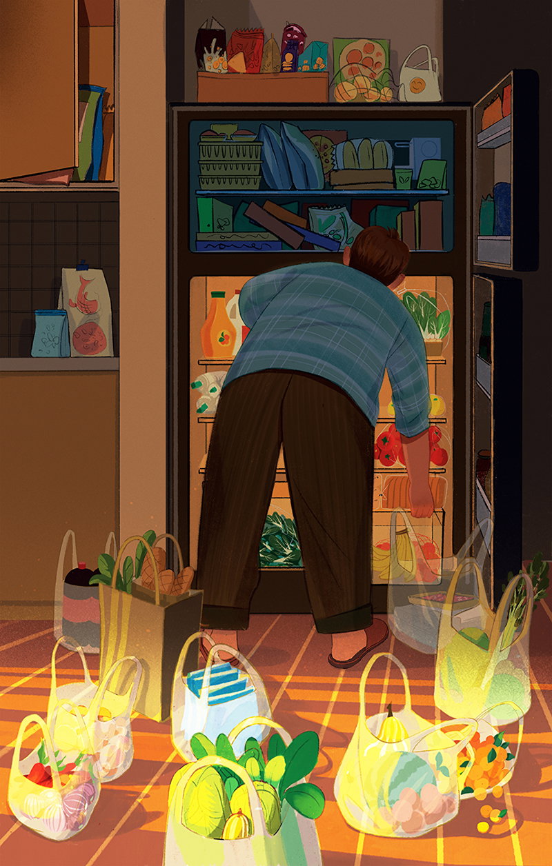 Illustration project by Yueming Li 
