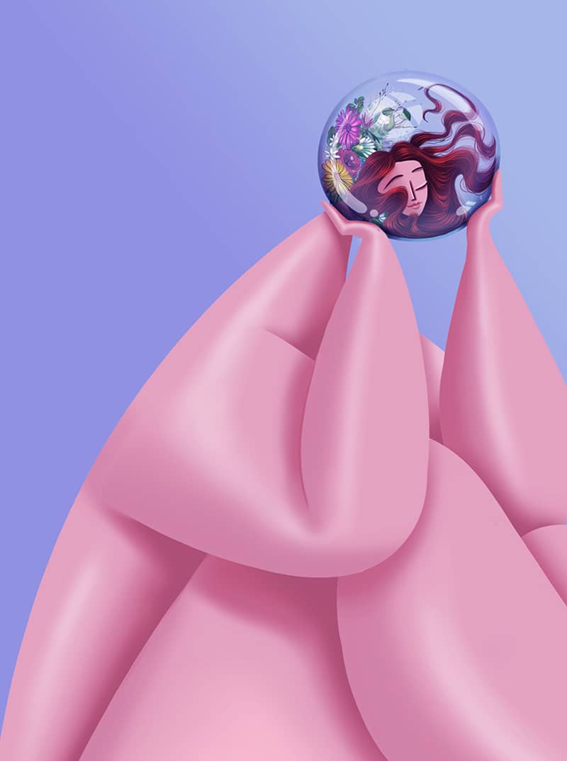 Illustration project by Aida Sajedi 