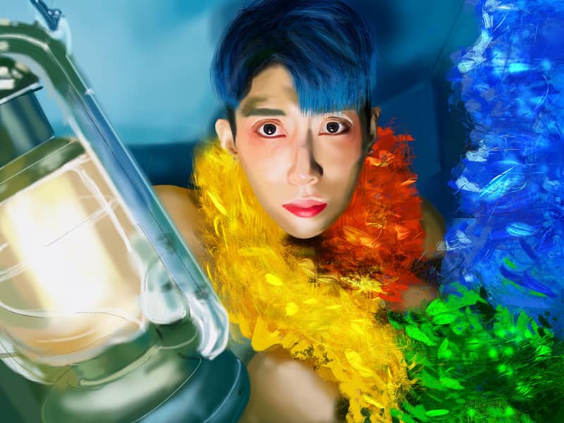 Fine Art project by Kaiqi Wang 