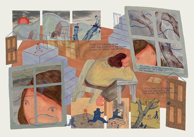 Illustration project by Zhenyi Zheng 