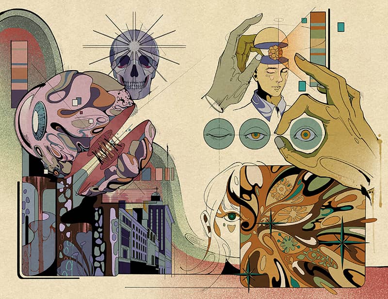 Illustration project by Mandy Liang