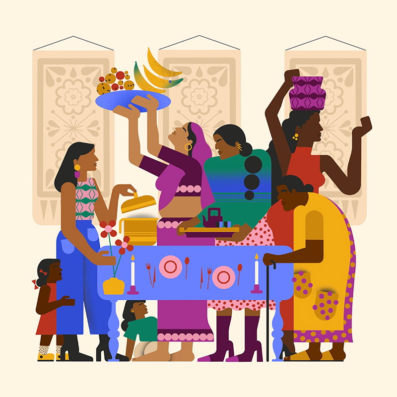 Illustration project by Sarah Alinia Ziazi