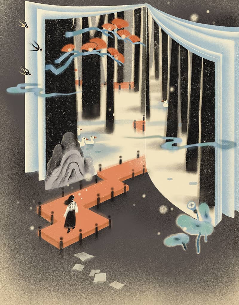 Illustration project by Xin Mo Wang