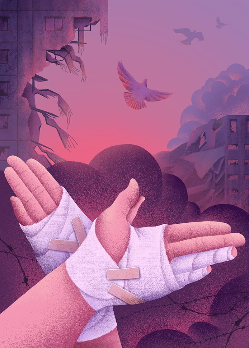 Illustration project by Lillian Li