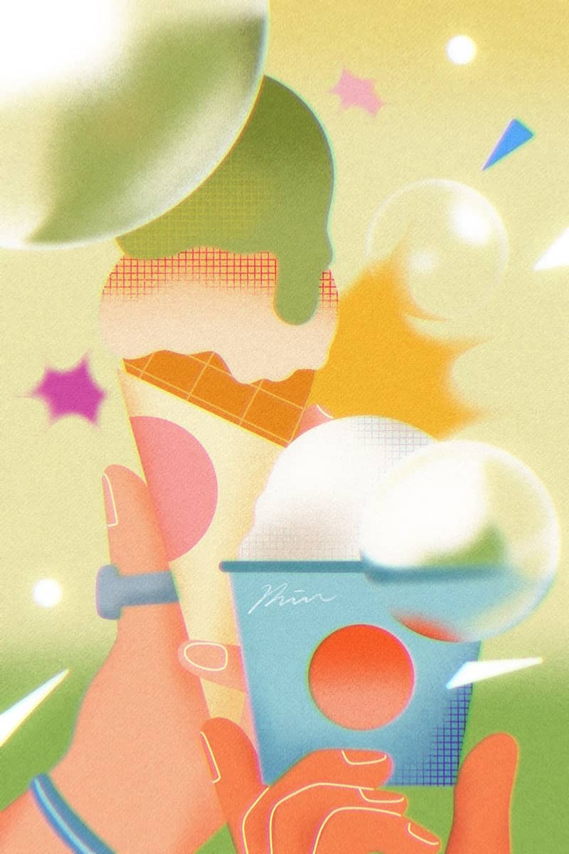 Illustration project by Kim Lin