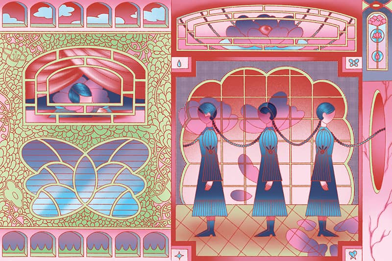 Illustration project by Tiffany Wei