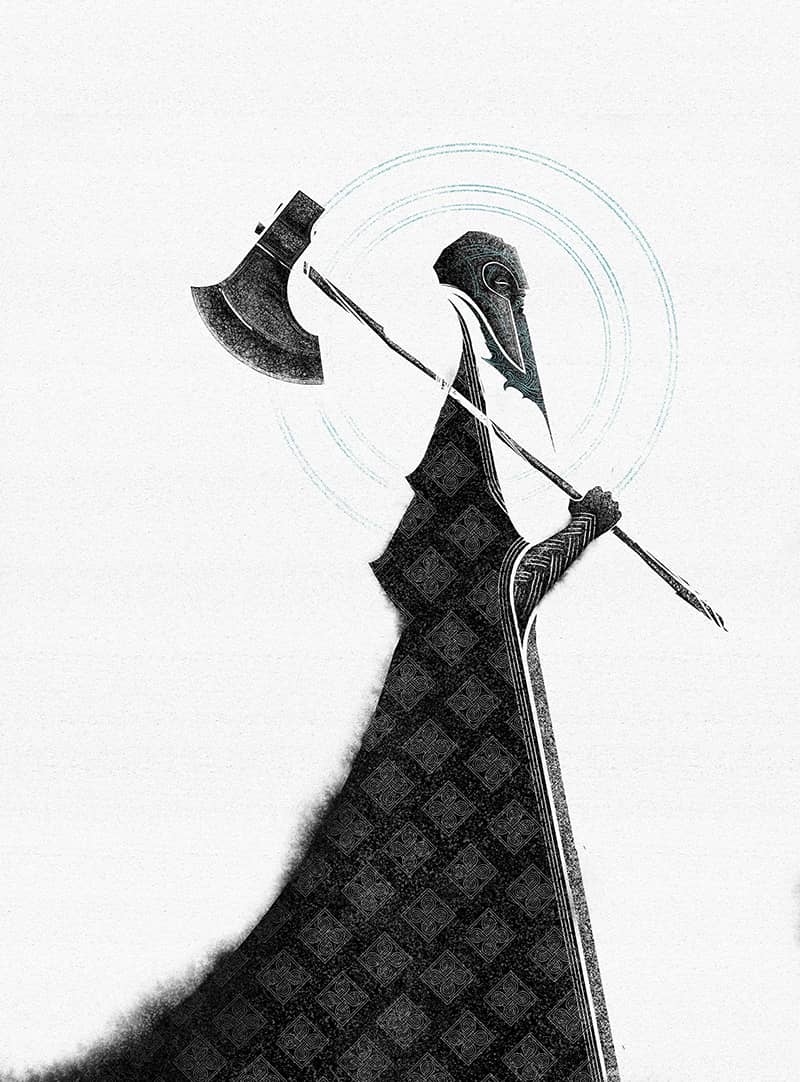 Illustration project by Philip Longson