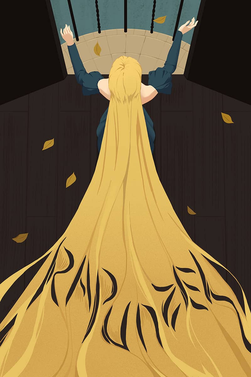 Illustration project by Erica Luo