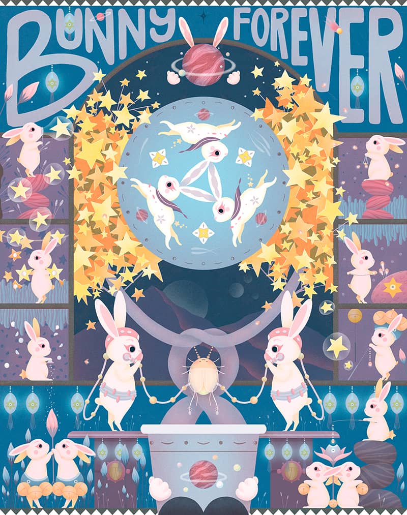 Illustration project by Li Chun