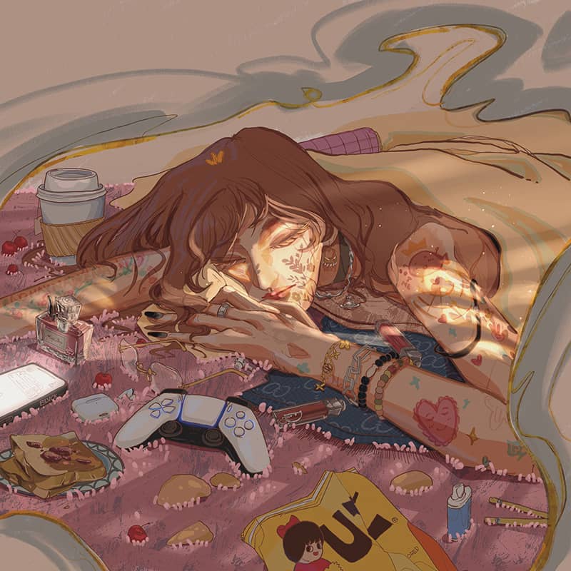 Illustration project by Chenghao Yu