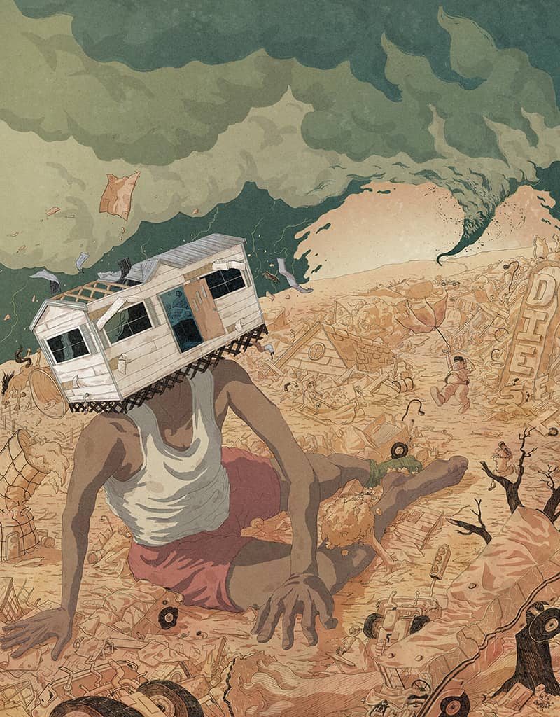 Illustration project by Oliver Allison
